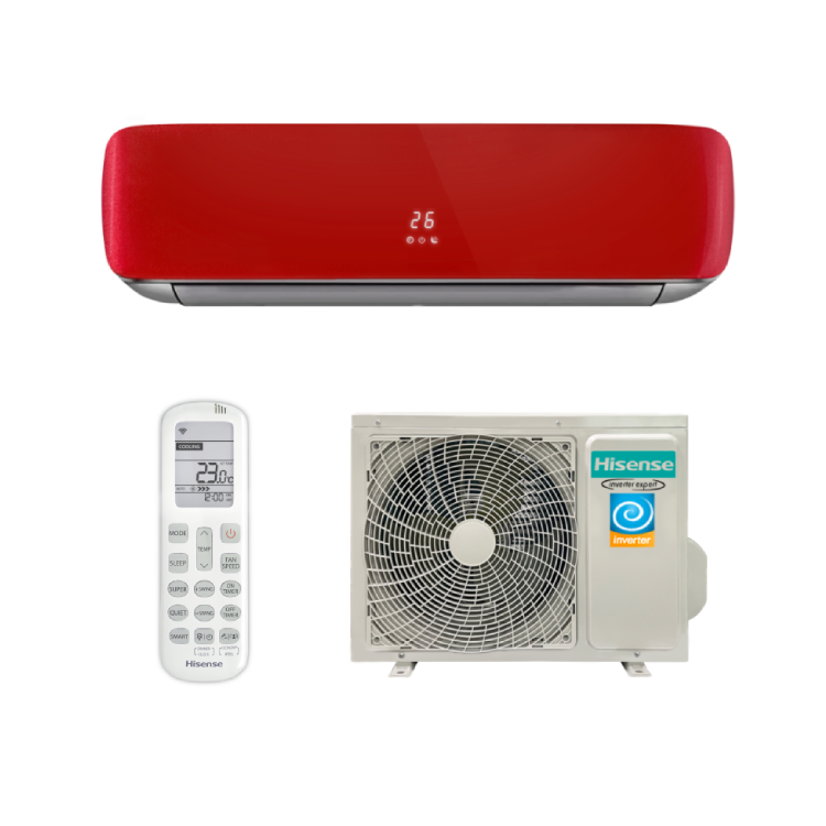 Hisense RED Inverter AS-10UW4RVETG00(R)